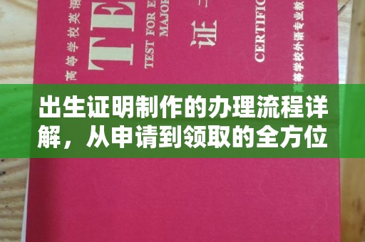 右玉出生证明制作的办理流程详解，从申请到领取的全方位指南